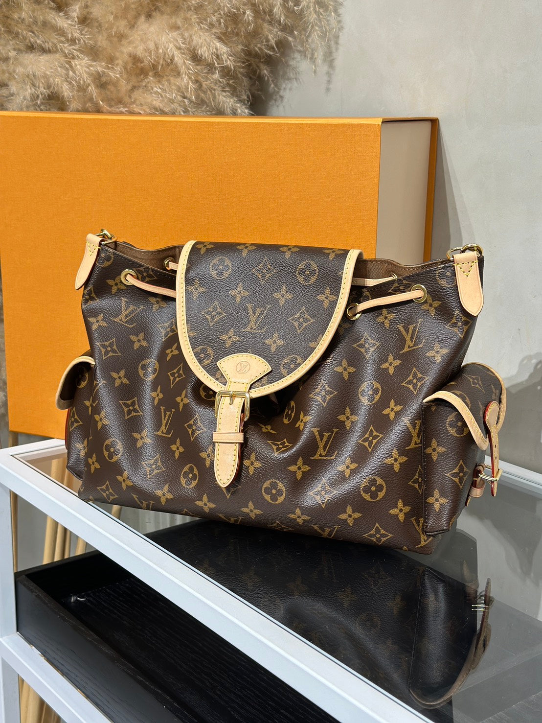 LOUIS VUITTON Odyssee束口單肩包 - MM