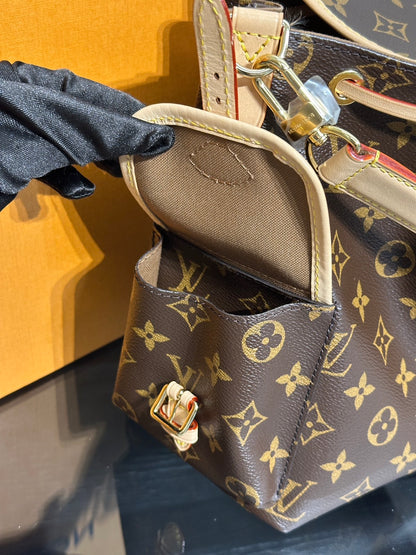 LOUIS VUITTON Odyssee束口單肩包 - MM