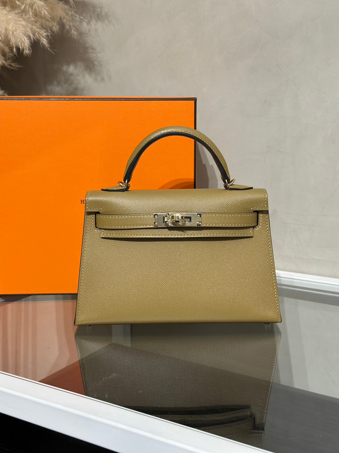 HERMES Mini Kelly ll - Dune 2D 沙丘香檳金 G