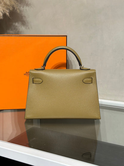 HERMES Mini Kelly ll - Dune 2D 沙丘香檳金 G