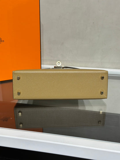 HERMES Mini Kelly ll - Dune 2D 沙丘香檳金 G