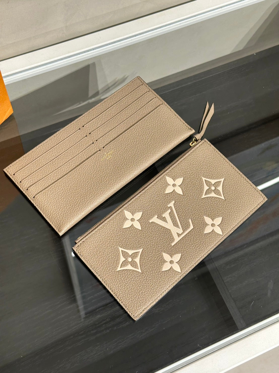 LOUIS VUITTON Felicie Pochette三合一信封包 - 斑鳩灰