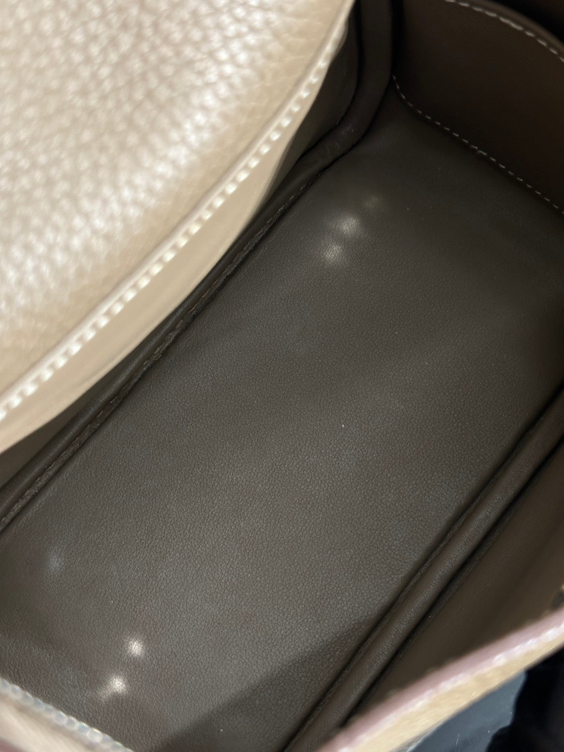 HERMES Mini Lindy - Etoupe 18 大象灰銀 Z