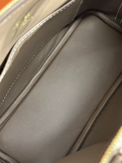 HERMES Mini Bolide - Etoupe 18 大象灰金 B