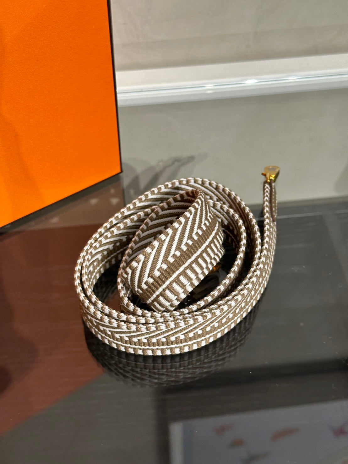 HERMES Mini Bolide - Etoupe 18 大象灰金 B