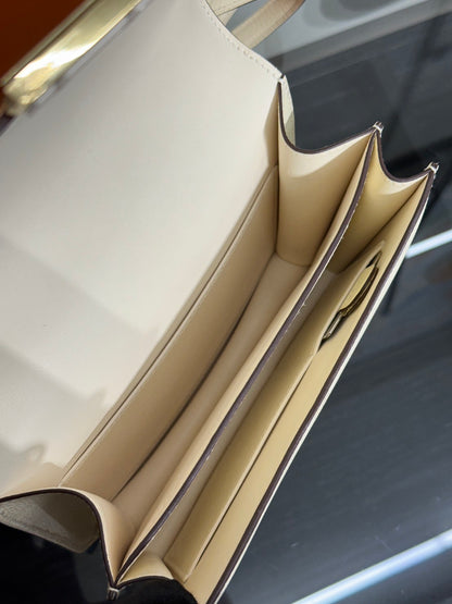 HERMES Mini Constance 19 - Nata I2 奶油白香檳金 B