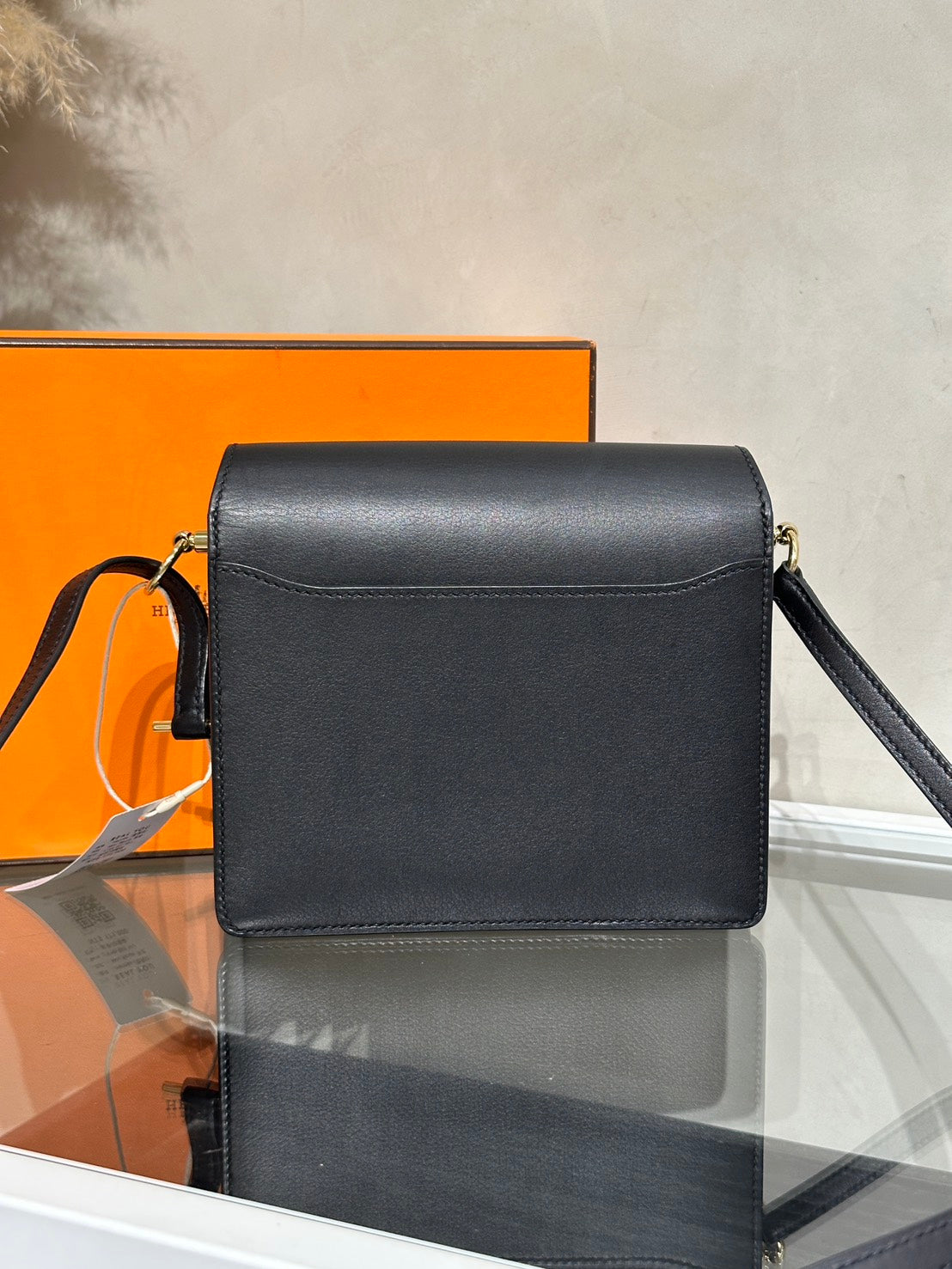 HERMES Mini Roulis - Noir 89 黑金 Y