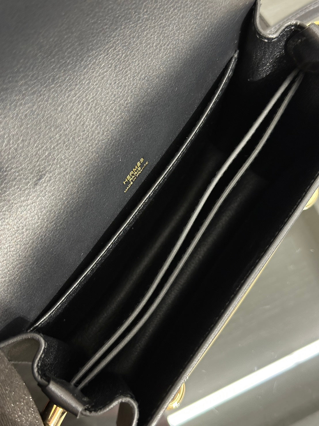 HERMES Mini Roulis - Noir 89 黑金 Y
