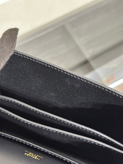 HERMES Mini Roulis - Noir 89 黑金 Y