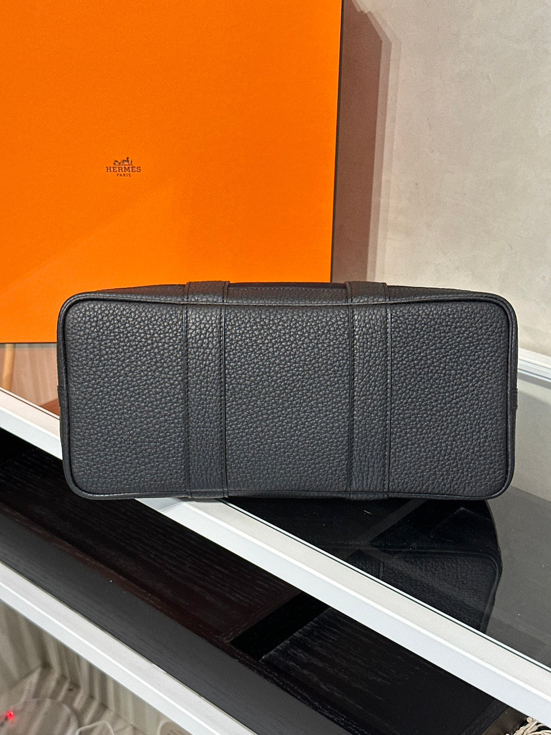 HERMES Garden Party 30 - Noir 89 帆布黑 B