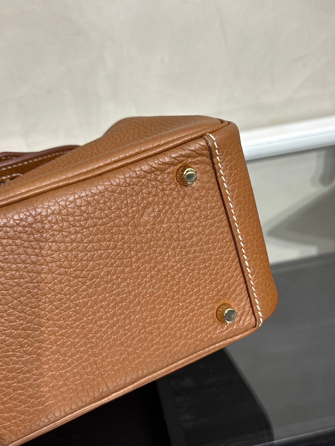 HERMES Mini Lindy - Gold 37 金棕金 B