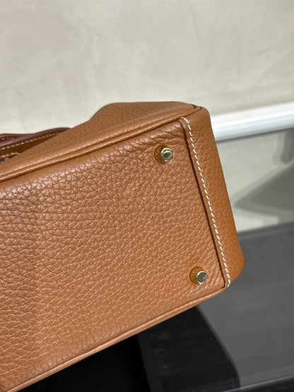 HERMES Mini Lindy - Gold 37 金棕金 B