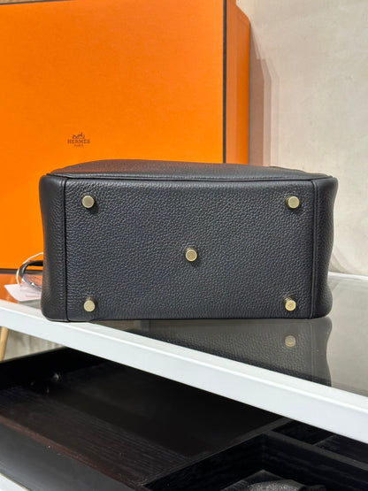 HERMES Lindy 26 - Noir 89 黑金 Z