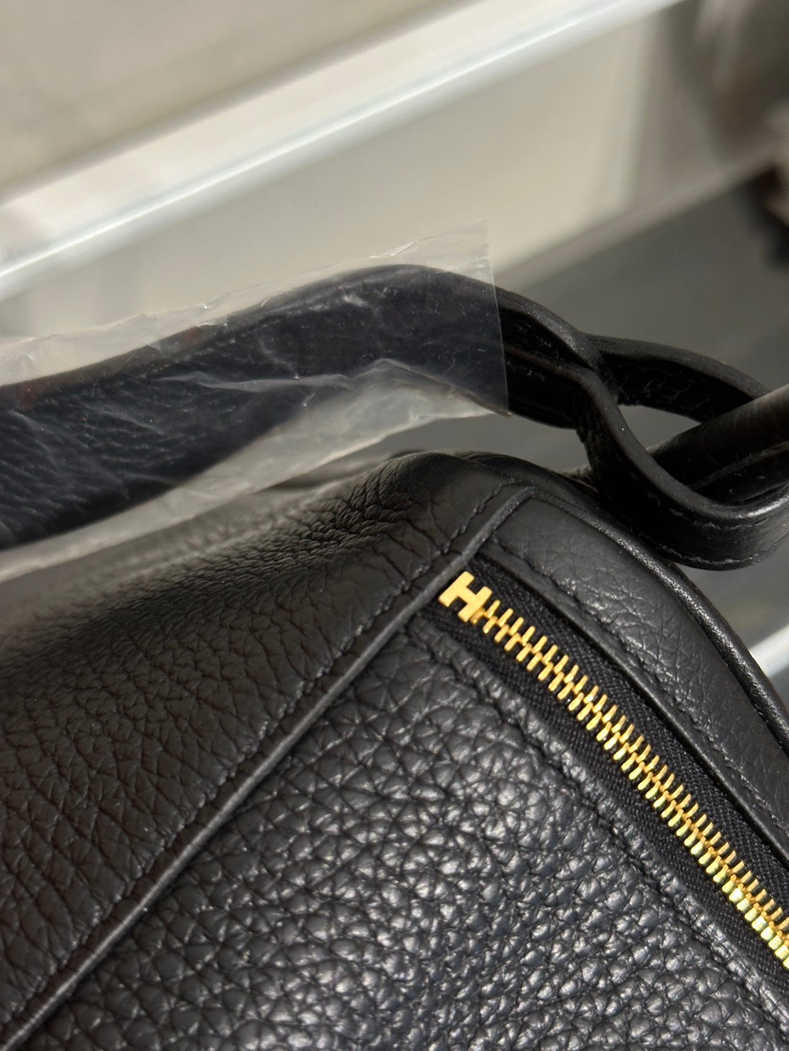 HERMES Lindy 26 - Noir 89 黑金 Z