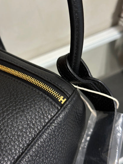 HERMES Lindy 26 - Noir 89 黑金 Z
