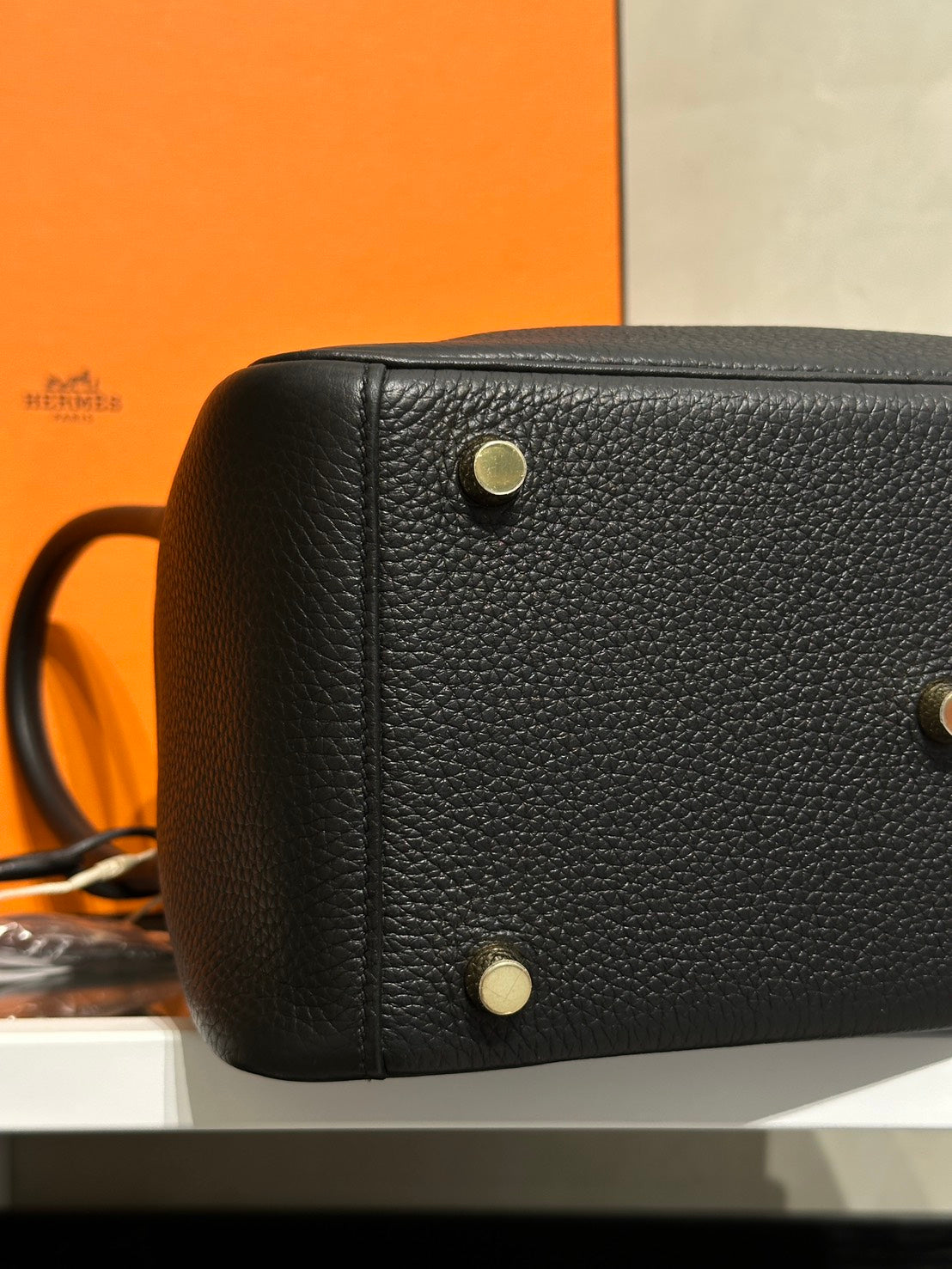 HERMES Lindy 26 - Noir 89 黑金 Z