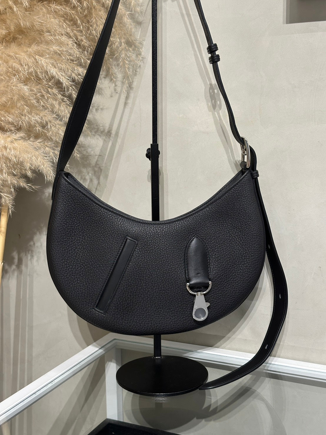 HERMES Ptit Arcon - Noir 89 黑銀  W