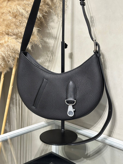 HERMES Ptit Arcon - Noir 89 黑銀  W
