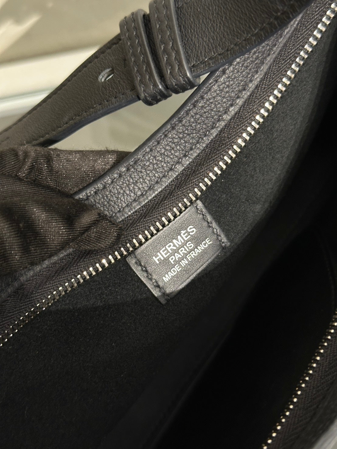 HERMES Ptit Arcon - Noir 89 黑銀  W