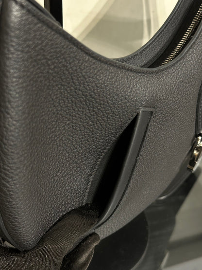 HERMES Ptit Arcon - Noir 89 黑銀  W