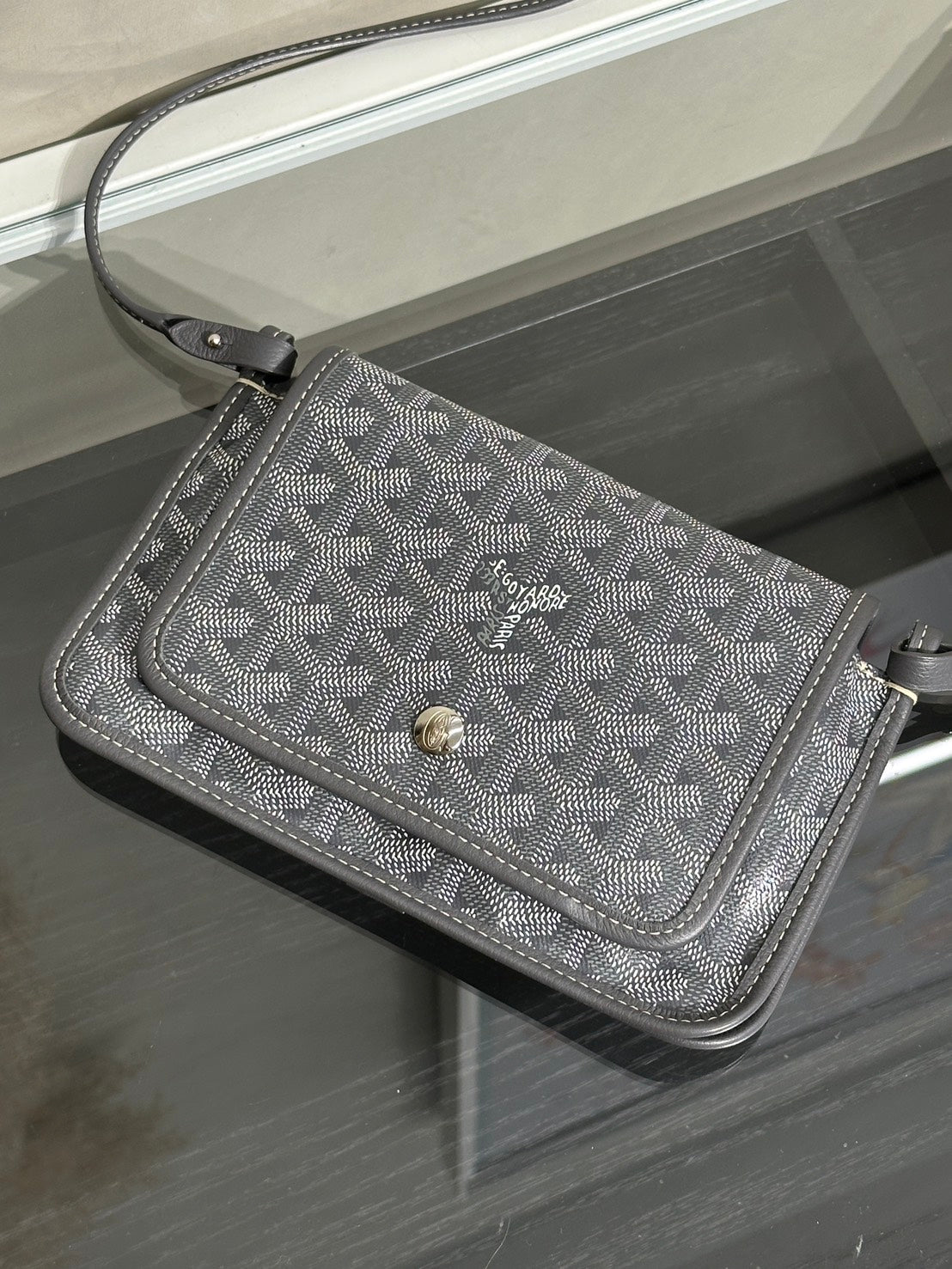 GOYARD Plumet 信封小包 - 灰