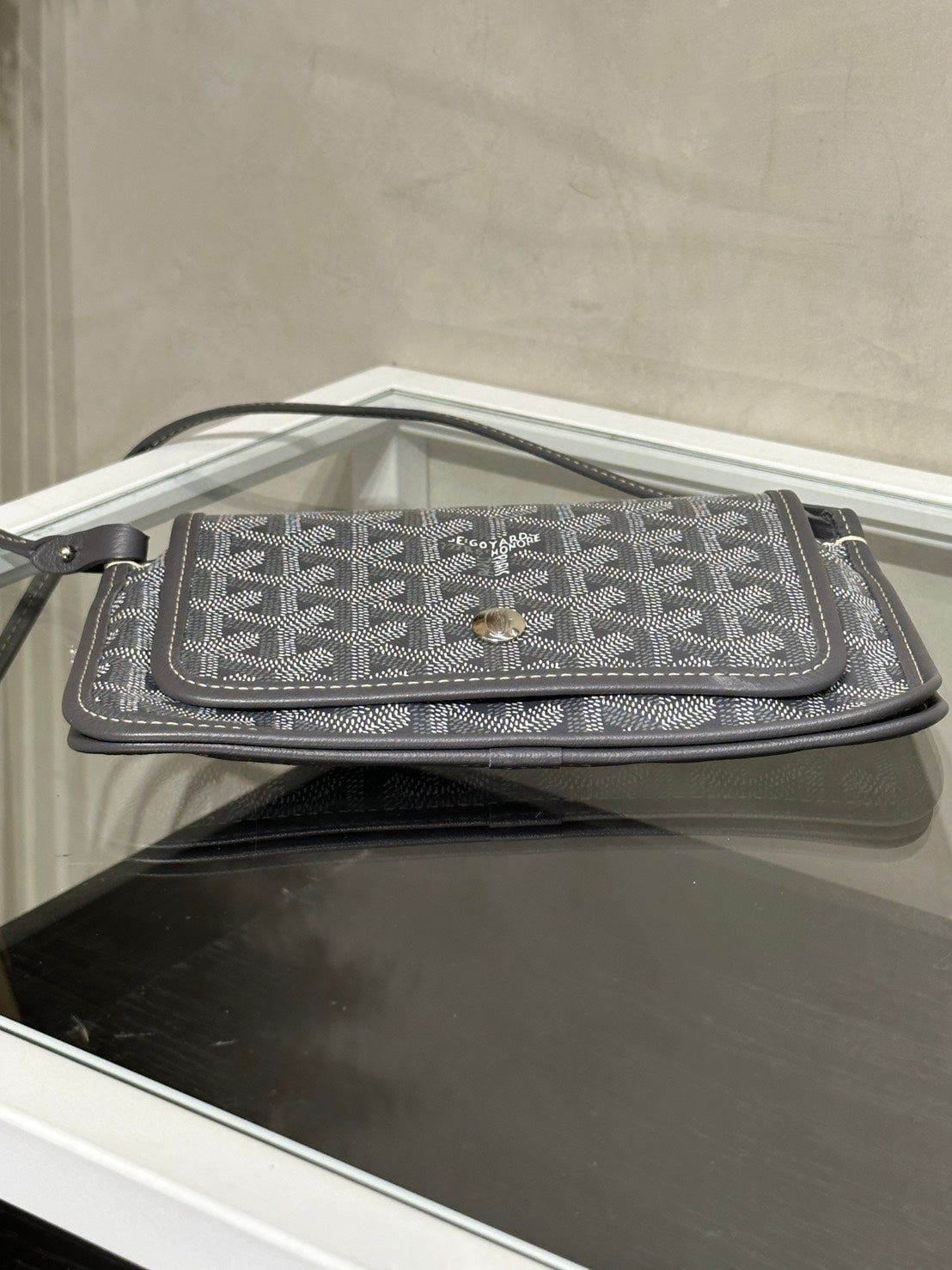 GOYARD Plumet 信封小包 - 灰