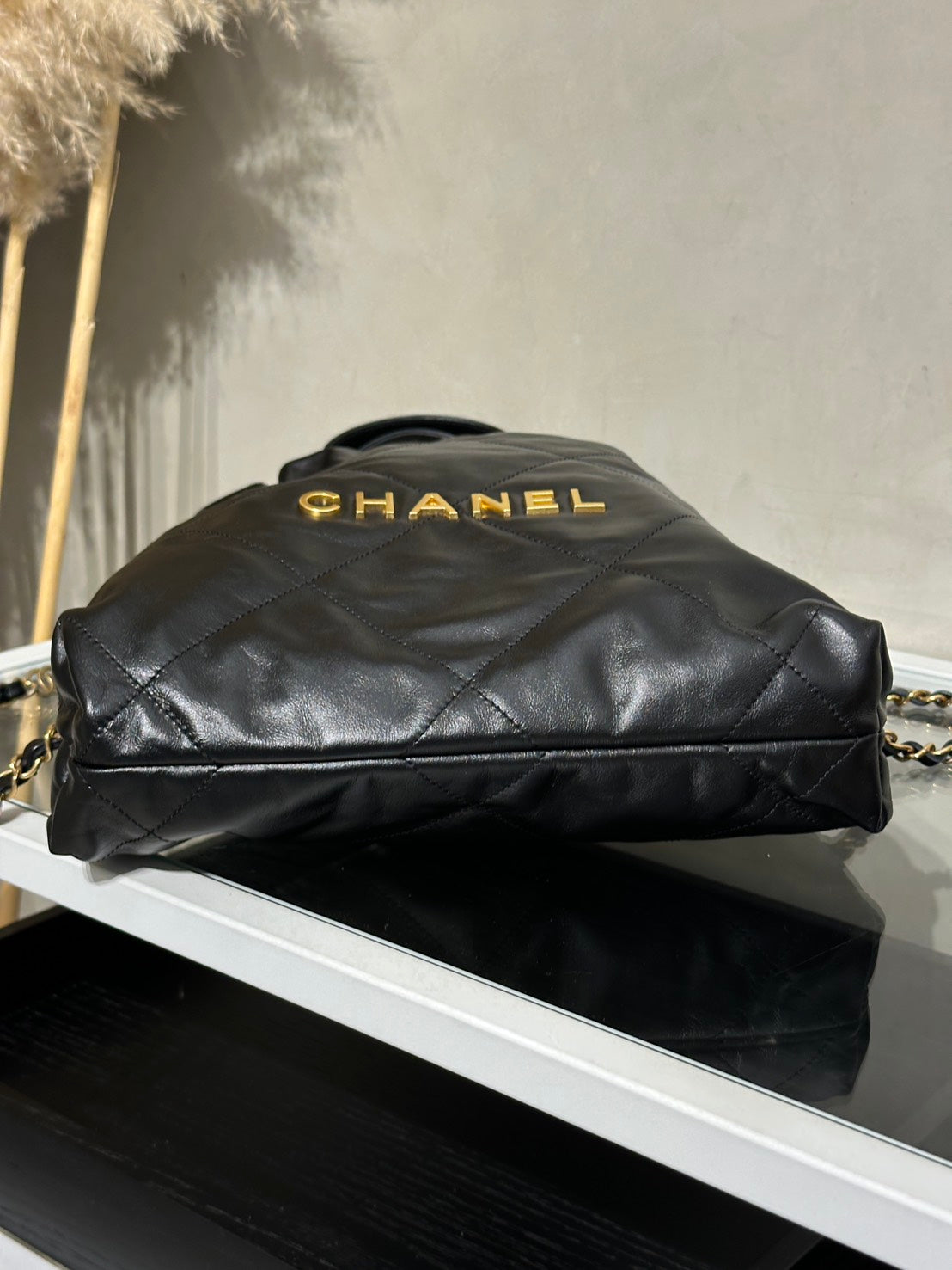 CHANEL 22 Backpack - 小號黑金