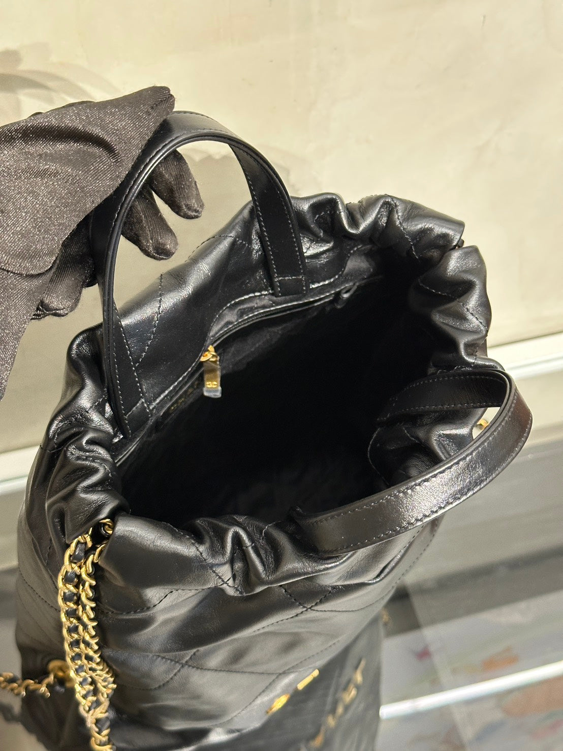 CHANEL 22 Backpack - 小號黑金