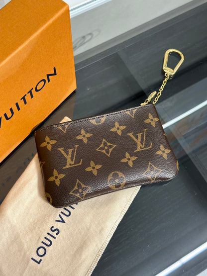 LOUIS VUITTON 鑰匙扣拉鍊零錢包