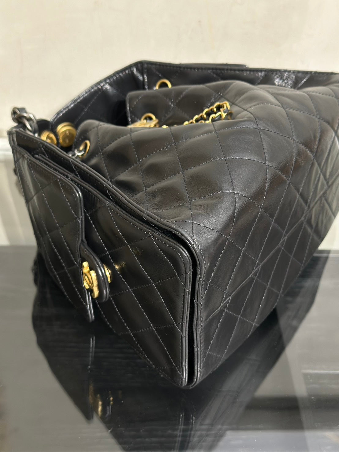CHANEL 25 Hobo Bag - 小號鴛鴦釦黑金
