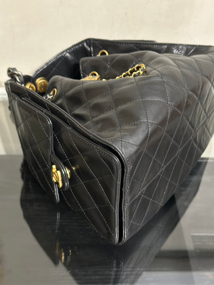 CHANEL 25 Hobo Bag - 小號鴛鴦釦黑金