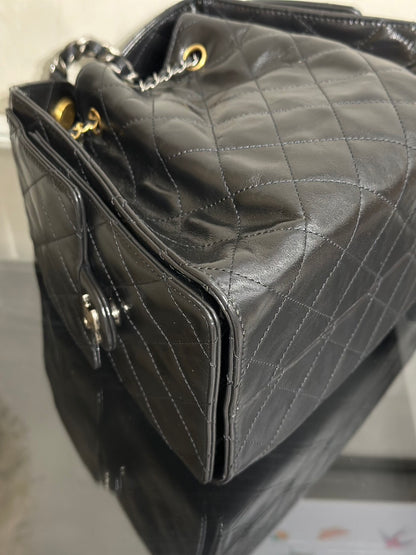 CHANEL 25 Hobo Bag - 小號鴛鴦釦黑金