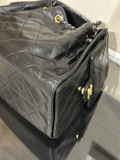 CHANEL 25 Hobo Bag - 小號鴛鴦釦黑金
