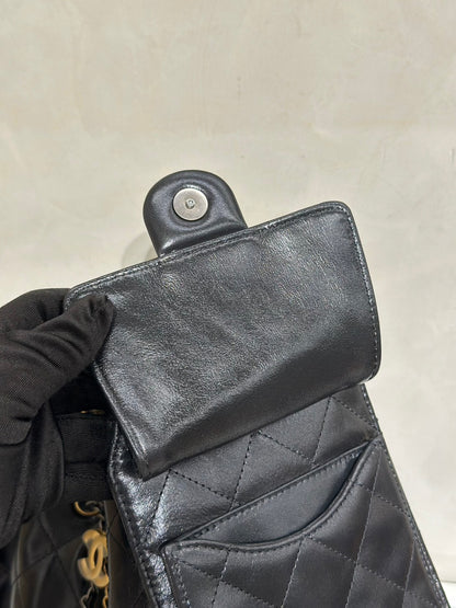 CHANEL 25 Hobo Bag - 小號鴛鴦釦黑金