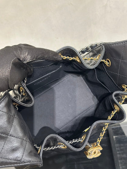 CHANEL 25 Hobo Bag - 小號鴛鴦釦黑金