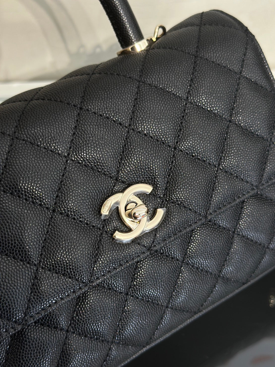 CHANEL Coco Handle - 小號黑金