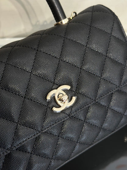 CHANEL Coco Handle - 小號黑金