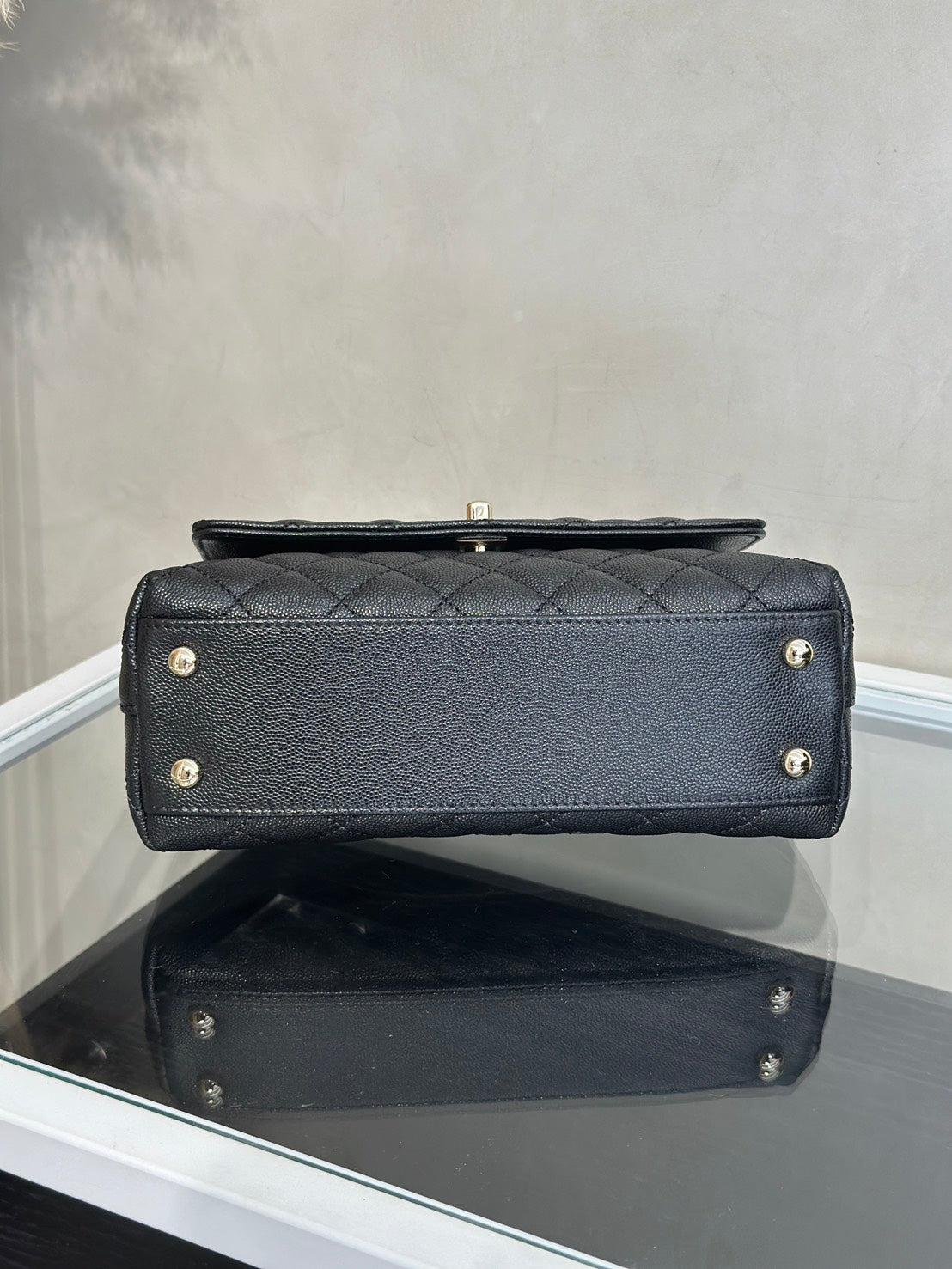 CHANEL Coco Handle - 小號黑金