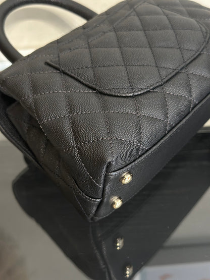 CHANEL Coco Handle - 小號黑金