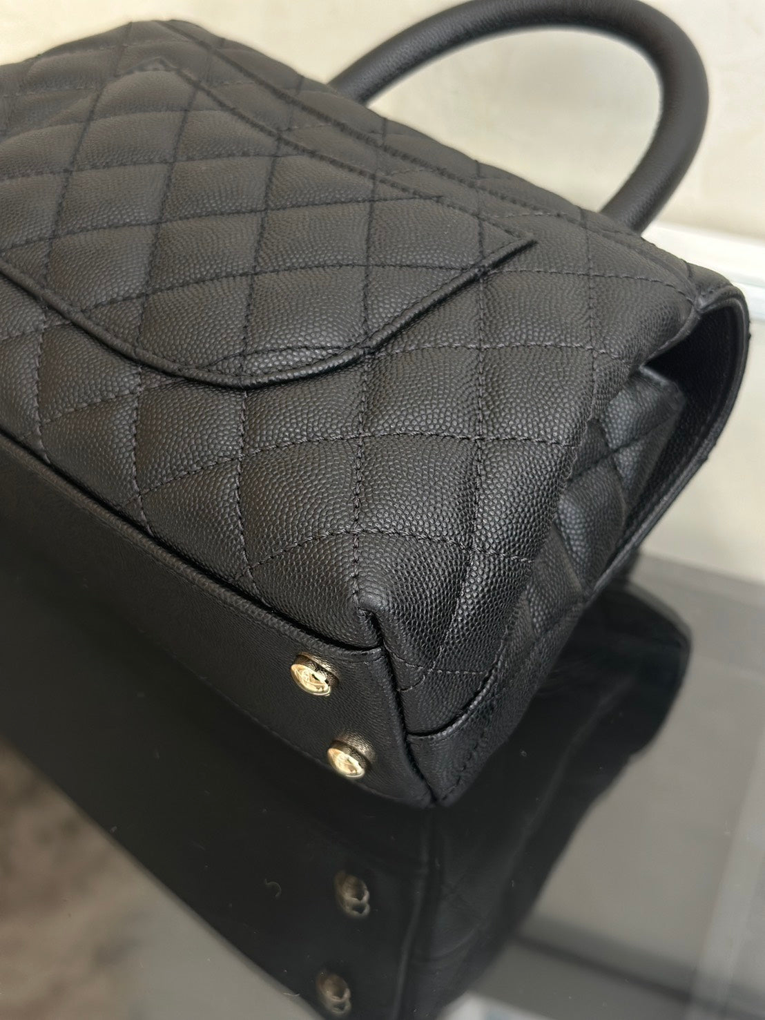 CHANEL Coco Handle - 小號黑金
