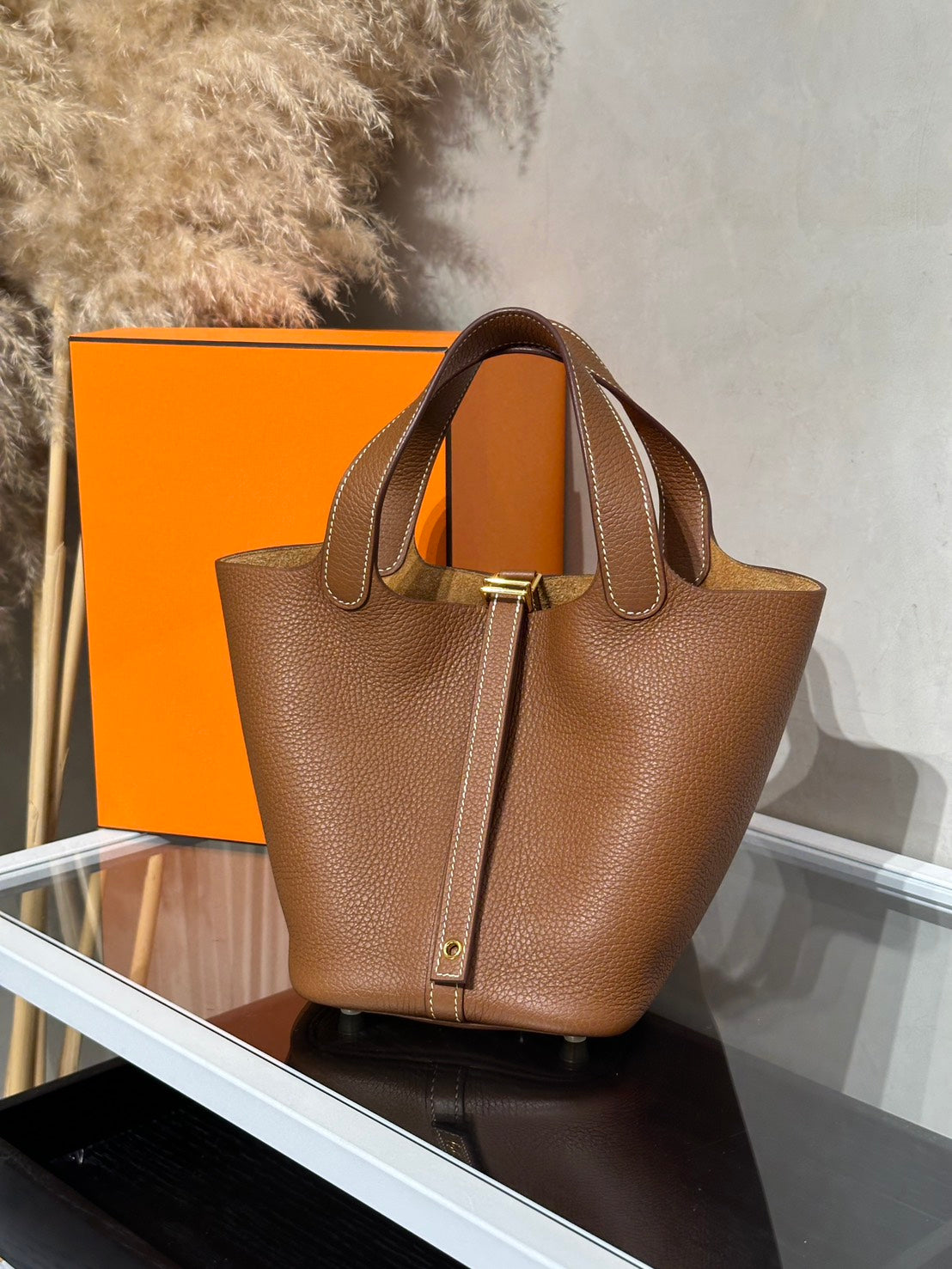 HERMES Picotin 18 - Gold 37 金棕金 Z