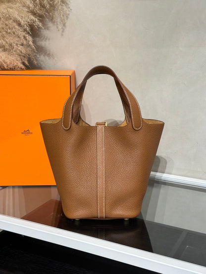 HERMES Picotin 18 - Gold 37 金棕金 Z