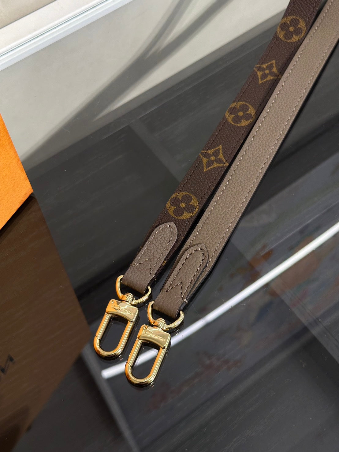 LOUIS VUITTON Neverfull BB - 雙面灰
