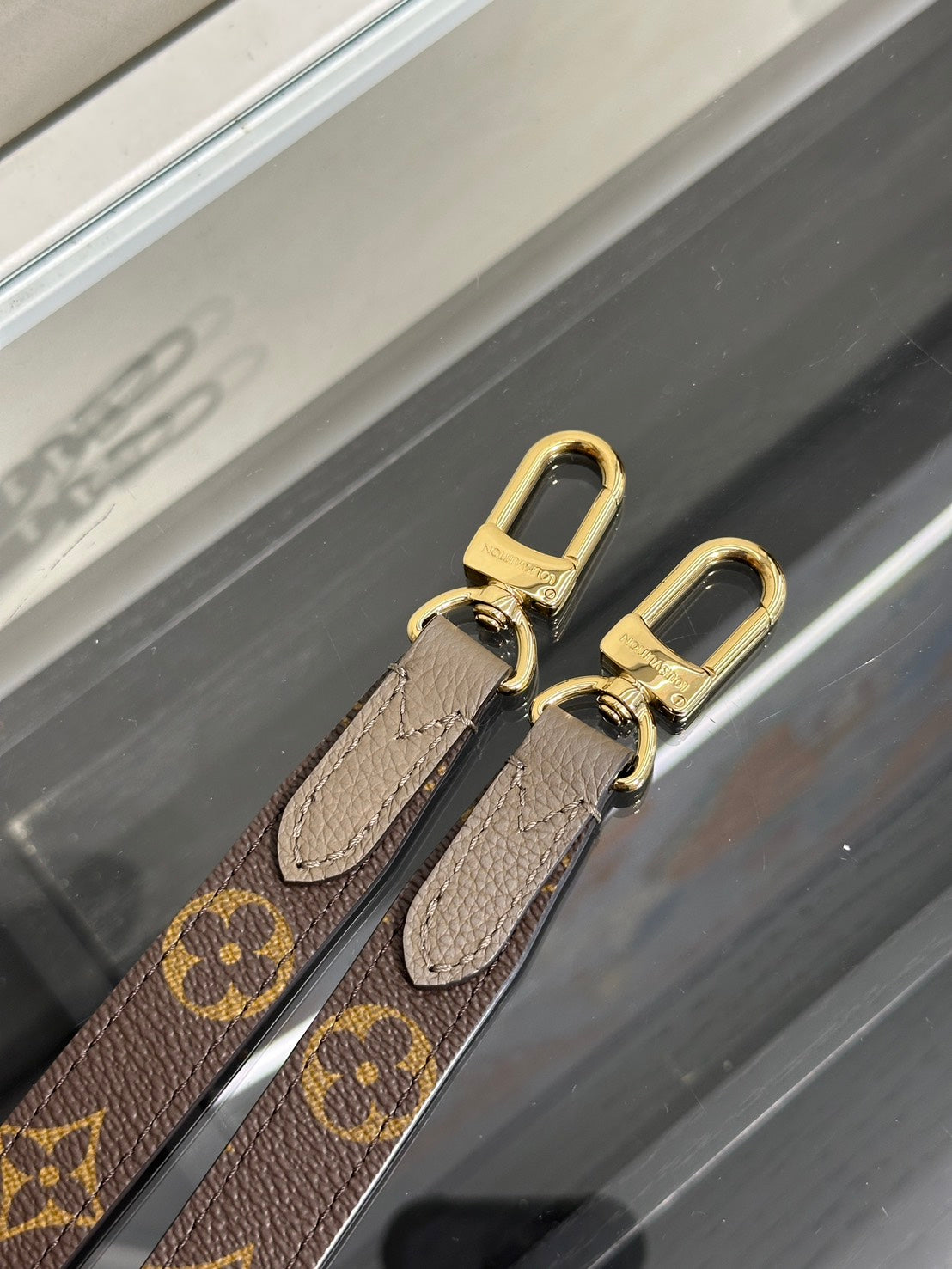 LOUIS VUITTON Neverfull BB - 雙面灰