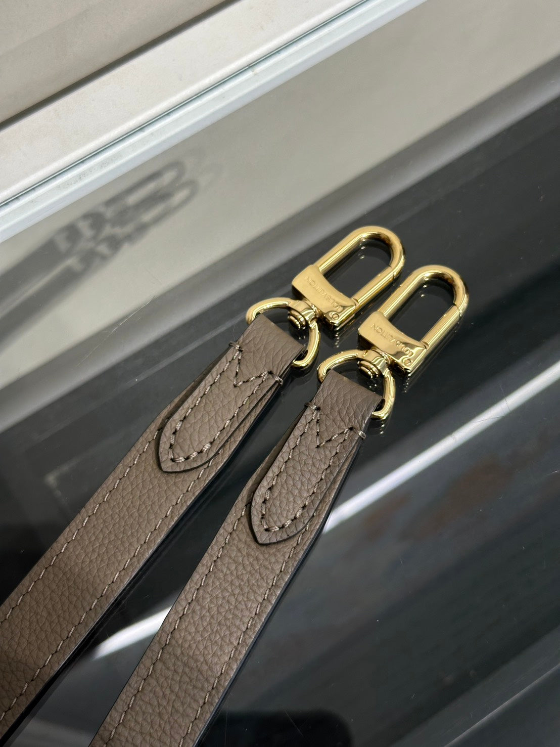 LOUIS VUITTON Neverfull BB - 雙面灰