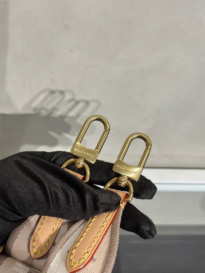 LOUIS VUITTON Bandouliere寬背帶 - 米