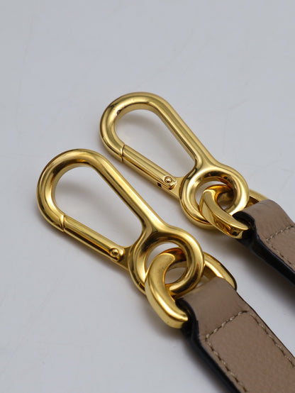 LOEWE Puzzle小牛皮手袋 - 小號沙色