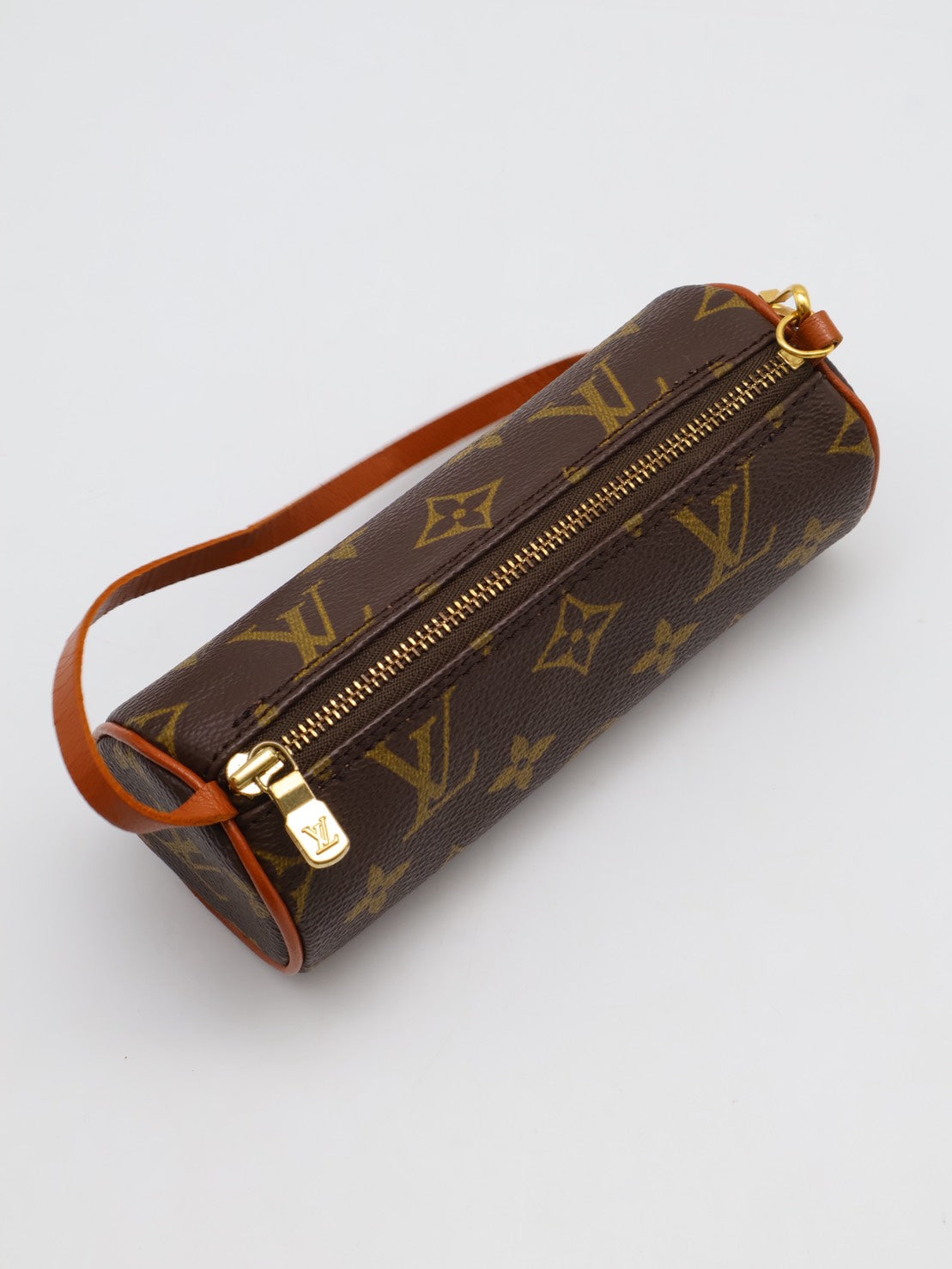 LOUIS VUITTON Papillon 30圓筒子母包 - 老花