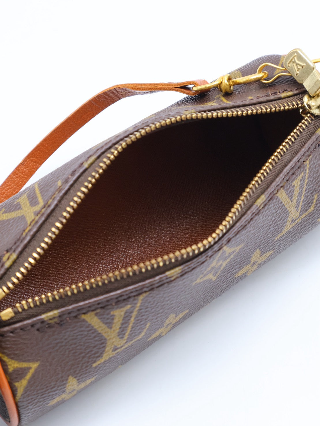 LOUIS VUITTON Papillon 30圓筒子母包 - 老花