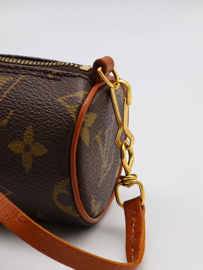 LOUIS VUITTON Papillon 30圓筒子母包 - 老花